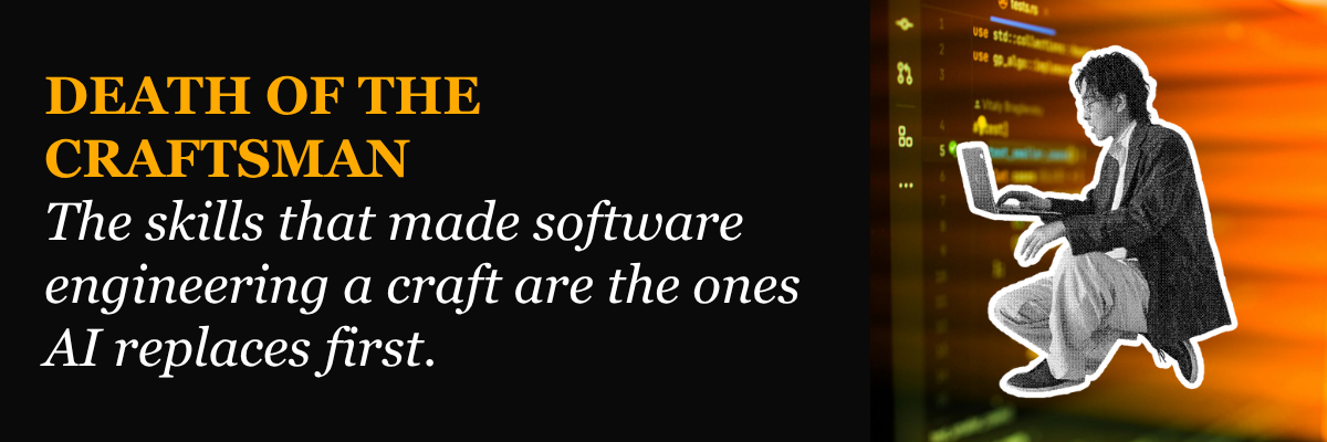 The Death of the Craftsman