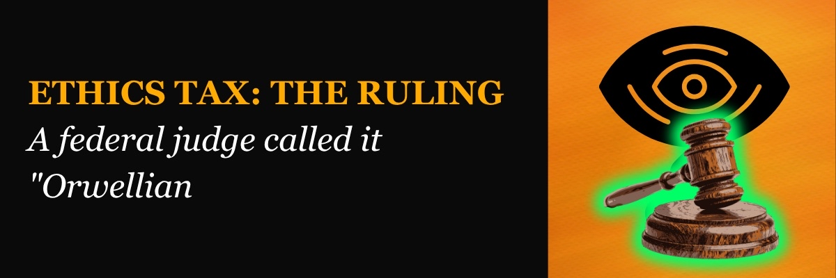 The Ethics Tax: The Ruling