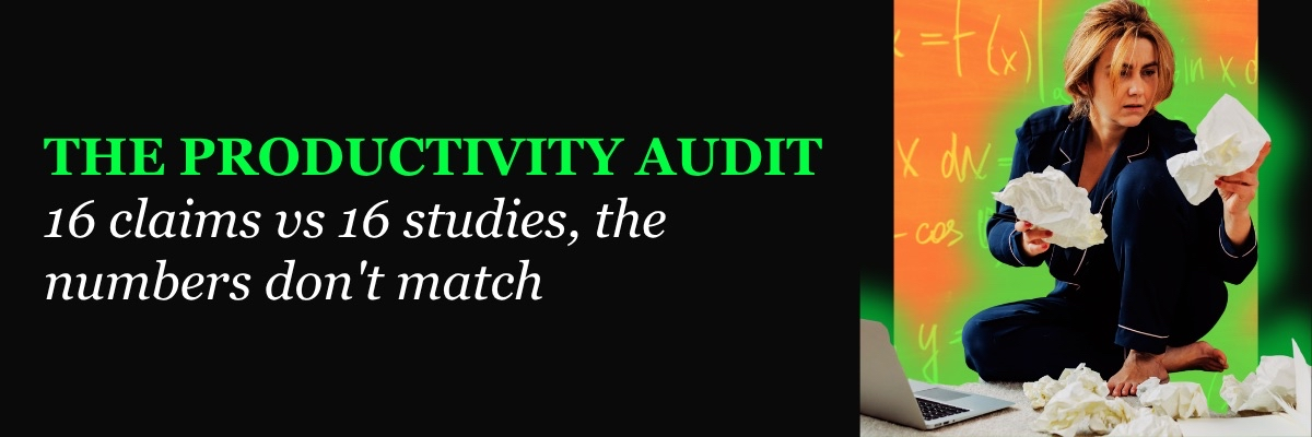 The Productivity Audit