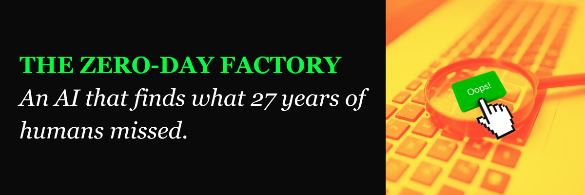 The Zero-Day Factory